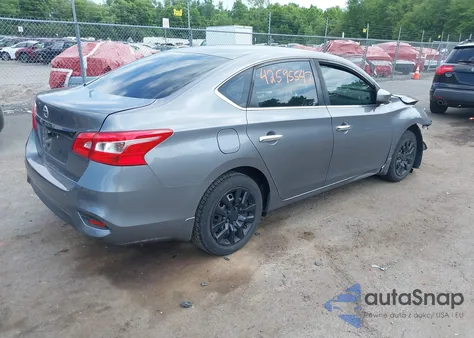 2017 Nissan Sentra S z USA, uszkodzony, nr VIN 3N1AB7APXHY366006